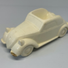 Ancien cendrier Simca Cinq en céramique JACFER, Longwy
