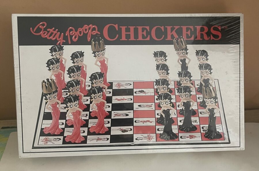 Betty Boop Checkers Jeu de société
