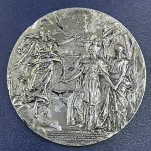 Médaille du Pont Alexandre III en Bronze Argenté