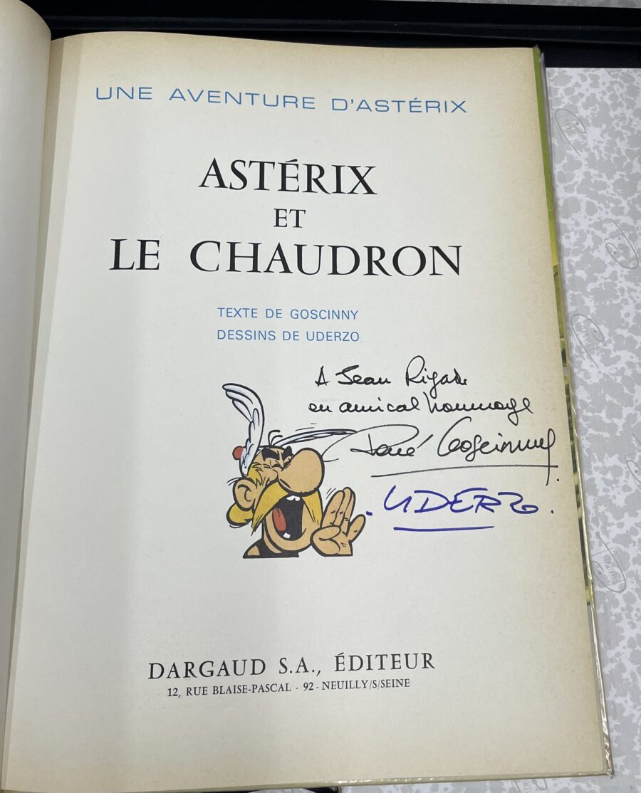 Dedicaces de René GOSSINNY et UDERZO E.O