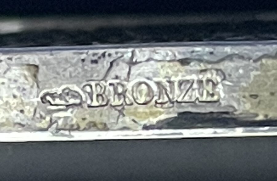 Médaille du Pont Alexandre III en Bronze Argenté