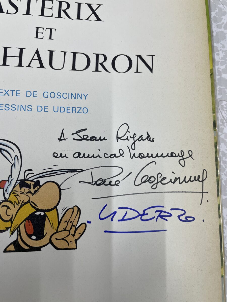 Dedicaces de René GOSSINNY et UDERZO E.O