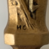 Ancien sceau en bronze Art Nouveau : signé Boyer – Image 7