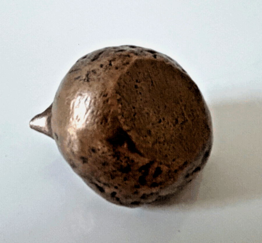 Ancien petit presse papier en bronze en forme d'oiseau – Image 5