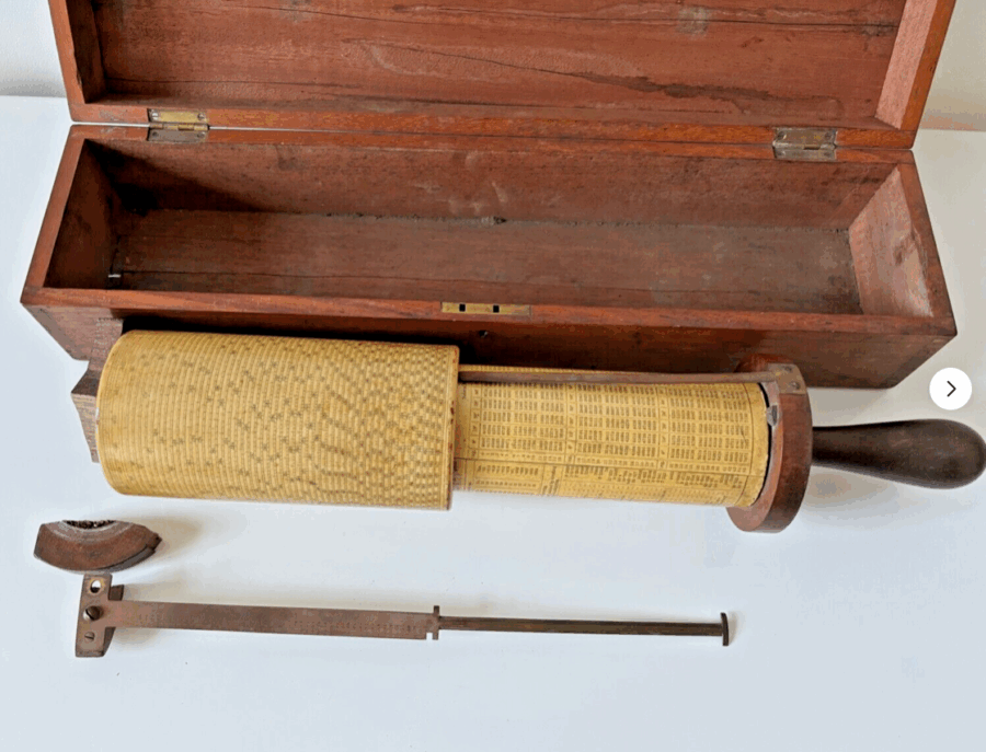 Ancien calculateur Fuller : Début XXe à restaurer – Image 2