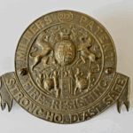 Ancienne plaque en laiton Milners Safe