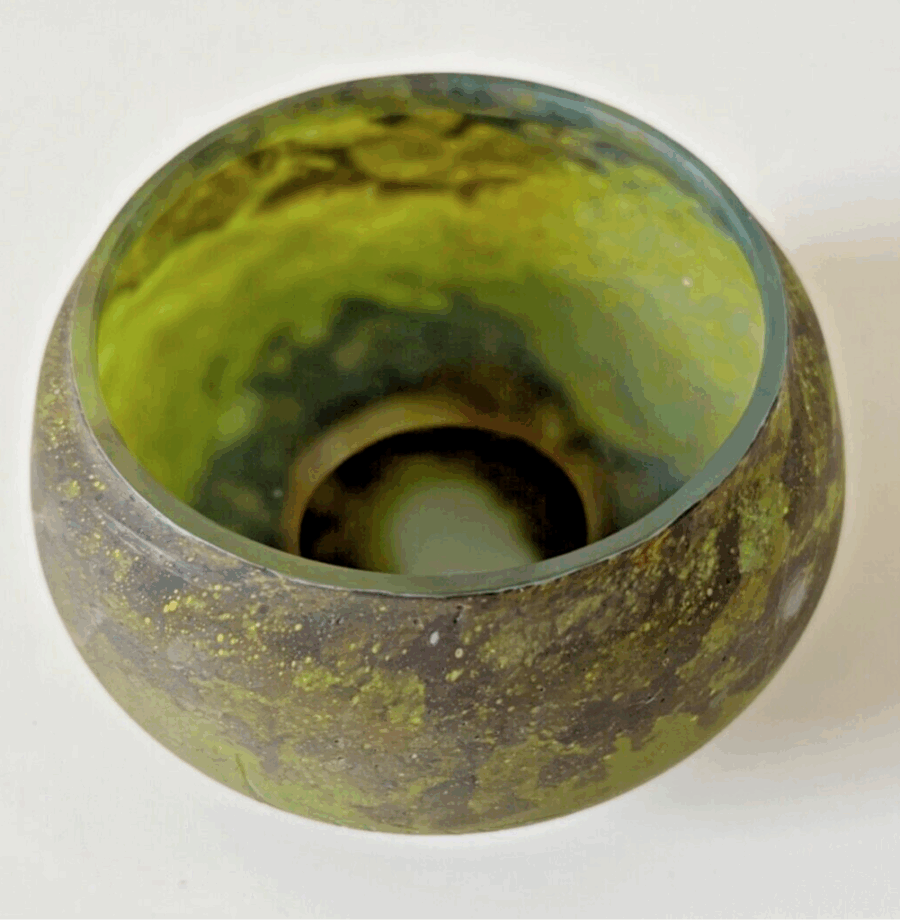 Coupe - vide poche - pâte de verre - Signé Daum Nancy  fin XIX - deb XX – Image 2