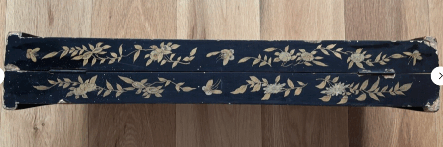Ancien plateau jeu d'échec et backgammon chinois XIXe – Image 9