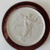 Ancien bas reliefs en biscuit "jour et nuit" d'après Thorvaldsen fin XIXe - deb XXe – Image 2