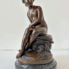 Ancien bronze Psyché cachat l'arc d'amour signé Sèvres Fin XIXe - deb XXe