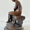 Ancien bronze Psyché cachat l'arc d'amour signé Sèvres Fin XIXe - deb XXe – Image 2