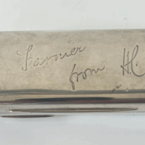 Ancienne boite en argent